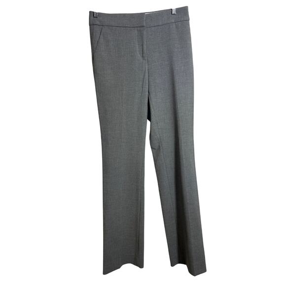 J Crew Edie Pants 4 TALL Gray Stretch - Picture 1 of 12